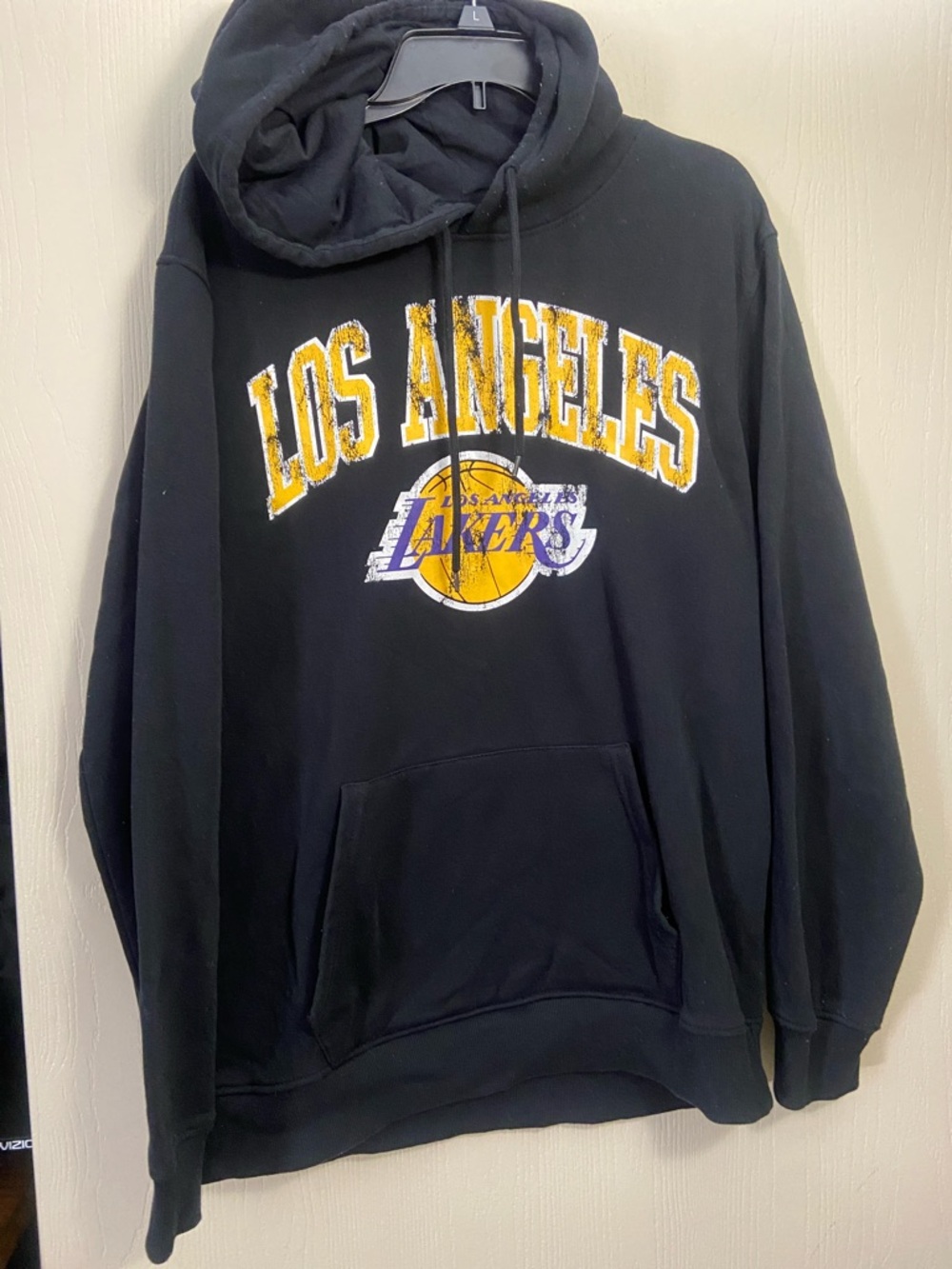 Los Angeles Lakers Black Pullover Hoodie